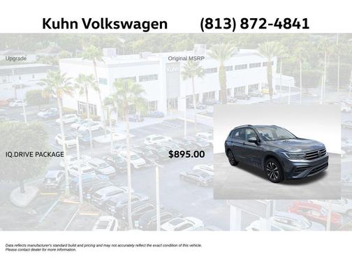 Platinum Gray Metallic 2023 Volkswagen Tiguan 2.0T S