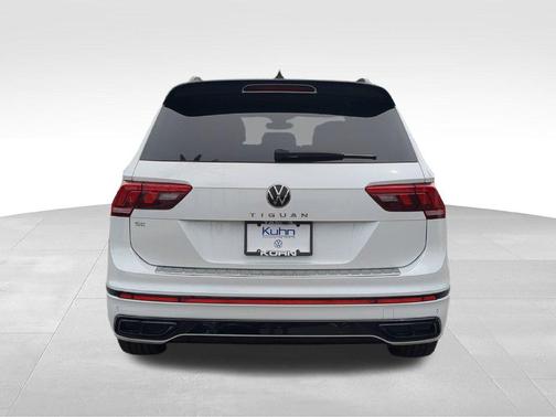 Opal White Pearl 2023 Volkswagen Tiguan 2.0T SE R-Line Black