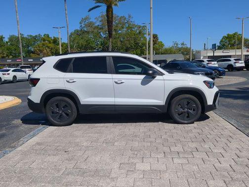 Pure White 2026 Volkswagen Taos S