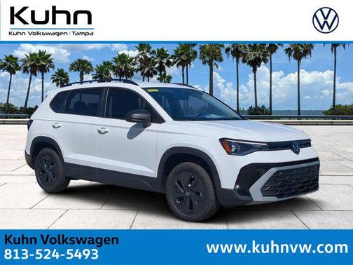 Pure White 2026 Volkswagen Taos S
