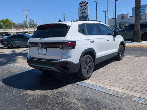 Pure White 2026 Volkswagen Taos S