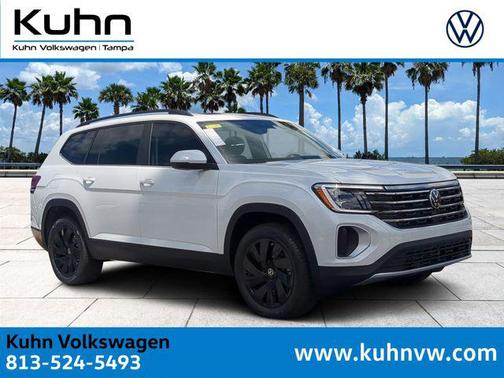 opal white pearl 2026 Volkswagen Atlas 2.0T SE w/Technology