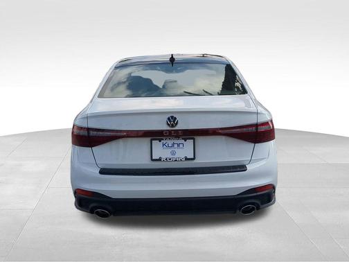 Pure White w/Deep Blk Rf 2026 Volkswagen Jetta GLI 2.0T Autobahn