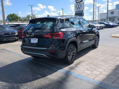 Deep Black Pearl 2023 Volkswagen Taos 1.5T S