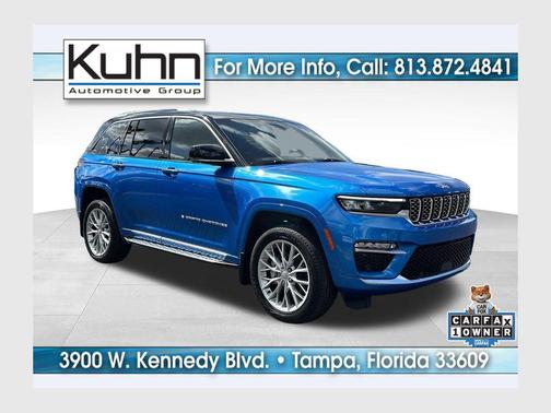 Hydro Blue Pearlcoat 2023 Jeep Grand Cherokee Summit