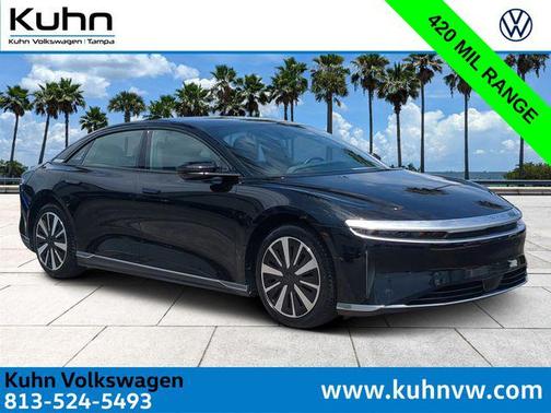 Infinite Black Metallic 2024 Lucid Air Pure