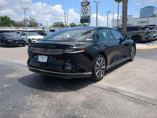 Infinite Black Metallic 2024 Lucid Air Pure