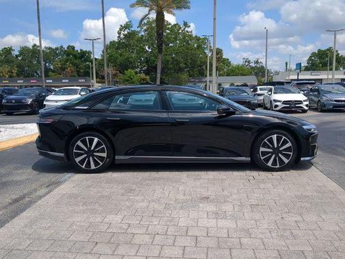Infinite Black Metallic 2024 Lucid Air Pure