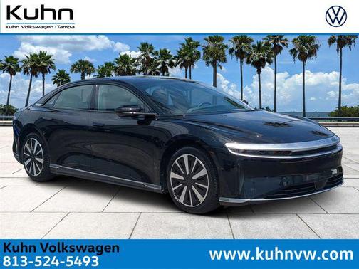 Infinite Black Metallic 2024 Lucid Air Pure
