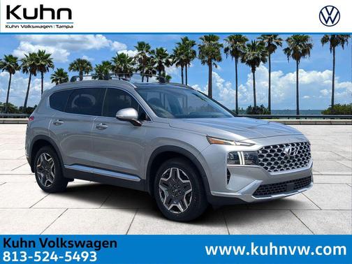 Shimmering Silver 2022 Hyundai SANTA FE Limited