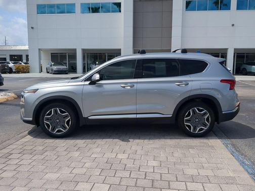 Shimmering Silver 2022 Hyundai SANTA FE Limited