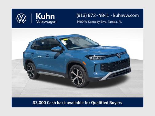 Monterey Blue Pearl 2026 Volkswagen Tiguan 2.0T SE