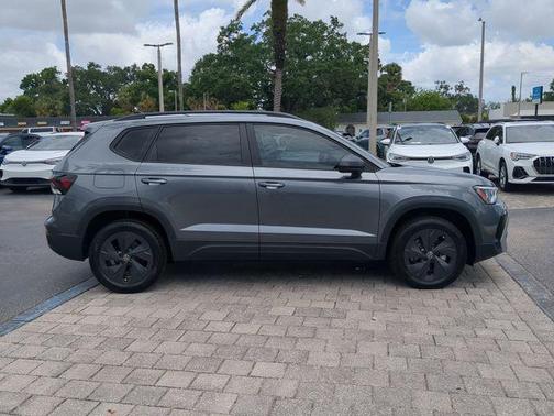 Platinum Gray Metallic 2025 Volkswagen Taos 1.5T S
