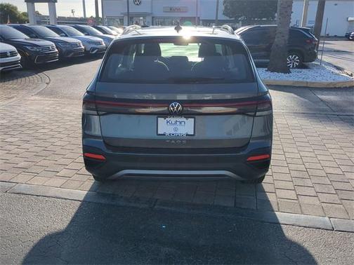 Platinum Gray Metallic 2025 Volkswagen Taos 1.5T S