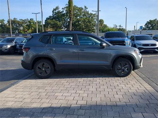 Platinum Gray Metallic 2025 Volkswagen Taos 1.5T S