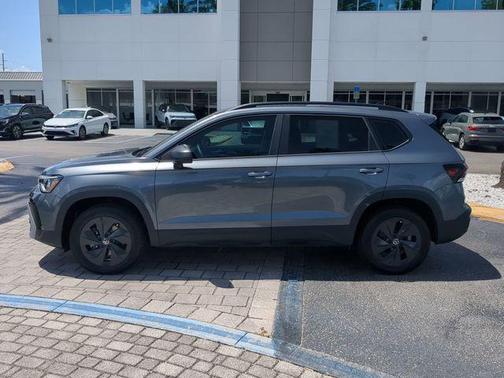 Platinum Gray Metallic 2025 Volkswagen Taos 1.5T S