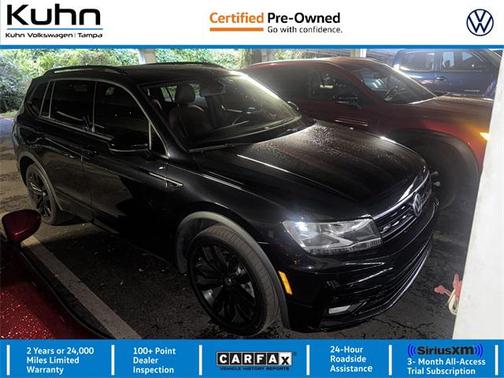 2020 Volkswagen Tiguan 2.0T SE R-Line Black