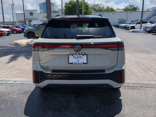 sandstone with deep black roof 2026 Volkswagen Tiguan 2.0T SE R-Line Black