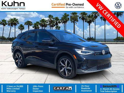 Deep Black Pearl 2023 Volkswagen ID.4 AWD Pro S