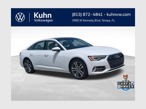 Ibis White 2023 Audi A6 45 Premium Plus