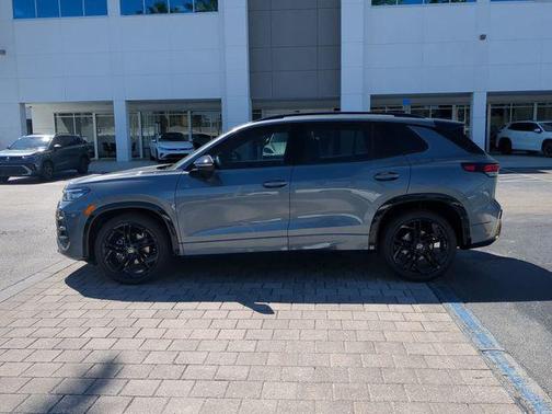 platinum gray metallic 2026 Volkswagen Tiguan 2.0T SE R-Line Black