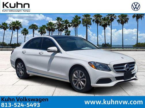 Polar White 2017 Mercedes-Benz C-Class C 300 4MATIC
