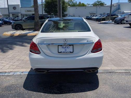 Polar White 2017 Mercedes-Benz C-Class C 300 4MATIC