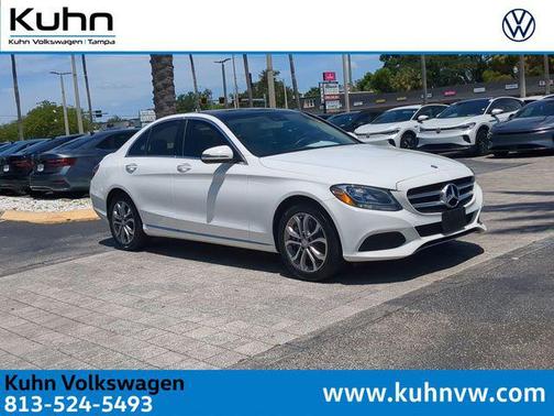Polar White 2017 Mercedes-Benz C-Class C 300 4MATIC