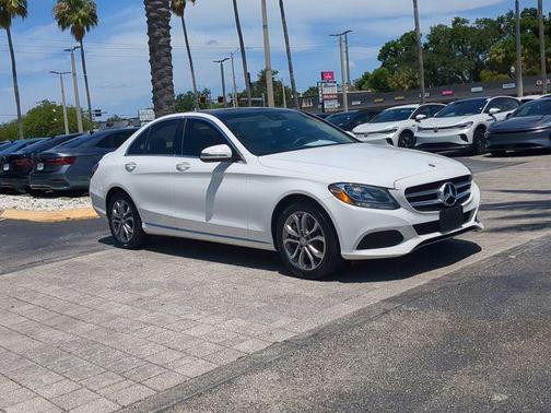 Polar White 2017 Mercedes-Benz C-Class C 300 4MATIC