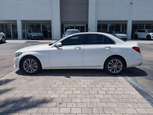 Polar White 2017 Mercedes-Benz C-Class C 300 4MATIC