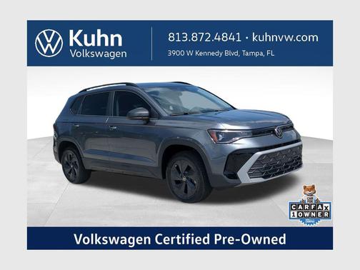Platinum Gray Metallic 2025 Volkswagen Taos 1.5T S