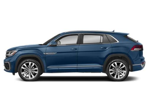 Blue Metallic 2022 Volkswagen Atlas Cross Sport 3.6L V6 SEL R-Line