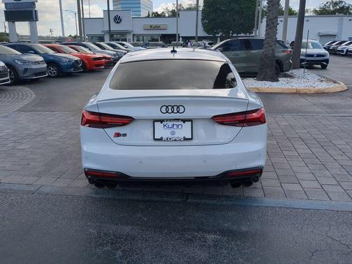 Glacier White Metallic 2023 Audi S5 Premium Plus TFSI quattro Tiptronic