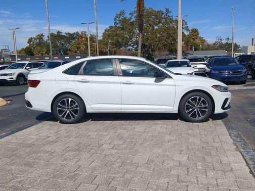 Pure White 2026 Volkswagen Jetta 1.4T S