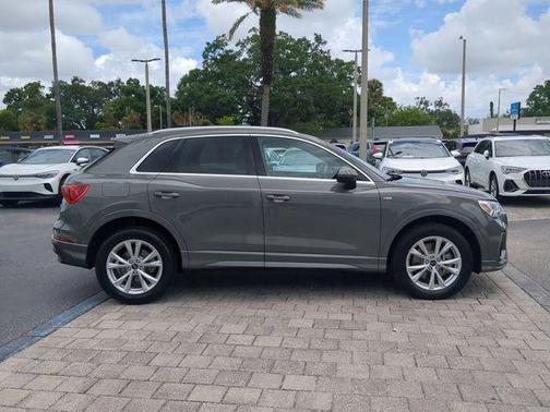 Chronos Gray Metallic 2024 Audi Q3 Premium 45 TFSI S line quattro Tiptronic