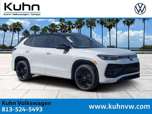 opal white with deep black roof 2026 Volkswagen Tiguan 2.0T SE R-Line Black