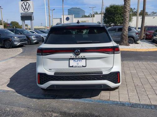 opal white with deep black roof 2026 Volkswagen Tiguan 2.0T SE R-Line Black