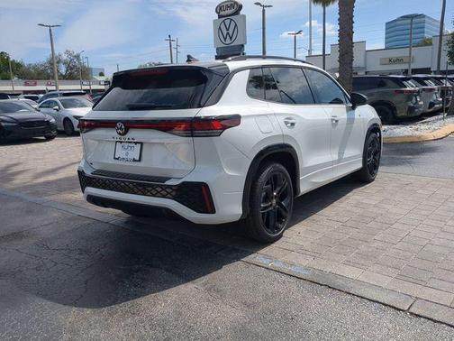 Opal White Pearl 2026 Volkswagen Tiguan 2.0T SE R-Line Black