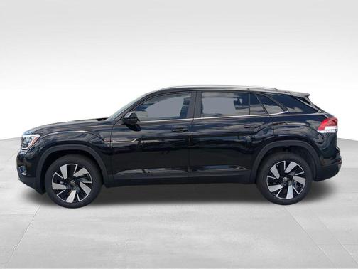 deep black pearl 2026 Volkswagen Atlas Cross Sport 2.0T SE w/Technology 4MOTION