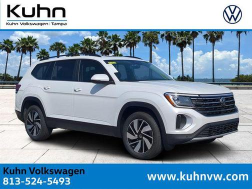 opal white pearl 2026 Volkswagen Atlas 2.0T SE w/Technology