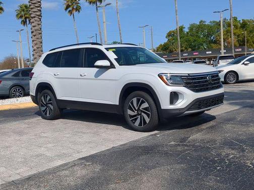 opal white pearl 2026 Volkswagen Atlas 2.0T SE w/Technology