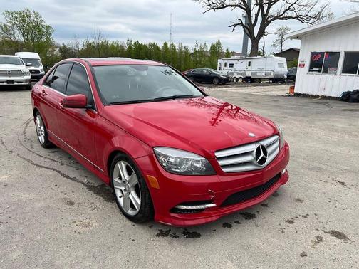 Red 2011 Mercedes-Benz C-Class C 300 4MATIC Luxury