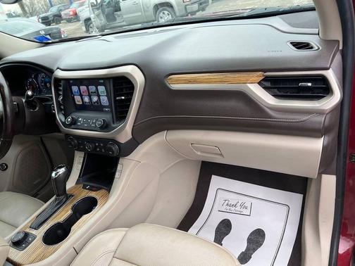 Burgundy 2017 GMC Acadia Denali