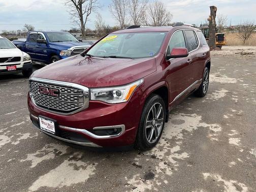 Burgundy 2017 GMC Acadia Denali