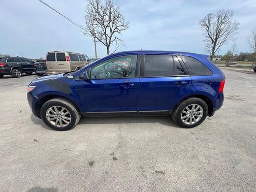 Deep Impact Blue Metallic 2013 Ford Edge SEL