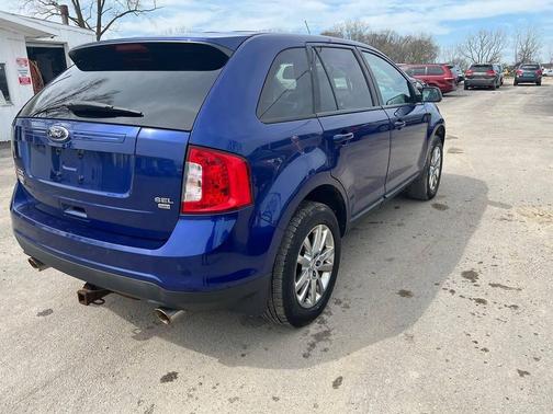 Deep Impact Blue Metallic 2013 Ford Edge SEL
