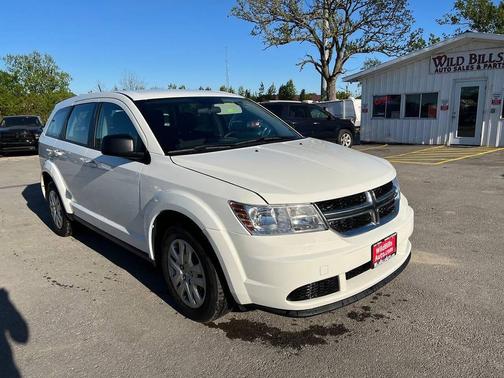 White 2015 Dodge Journey American Value Pkg