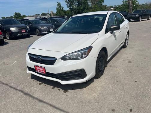 Crystal White Pearl 2022 Subaru Impreza Base