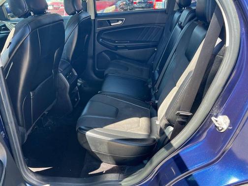 Blue 2016 Ford Edge Sport