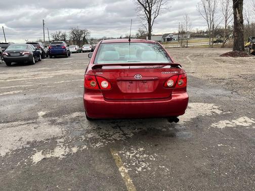 Impulse Red Pearl 2008 Toyota Corolla LE